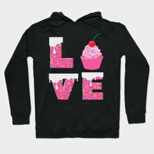 Cupcakes Baking Sweet - Love Hoodie